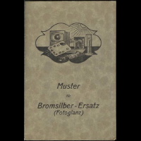 <b>Muster für Bromsilber-Ersatz (Fotoglanz) 1920</b> 11 Fotos